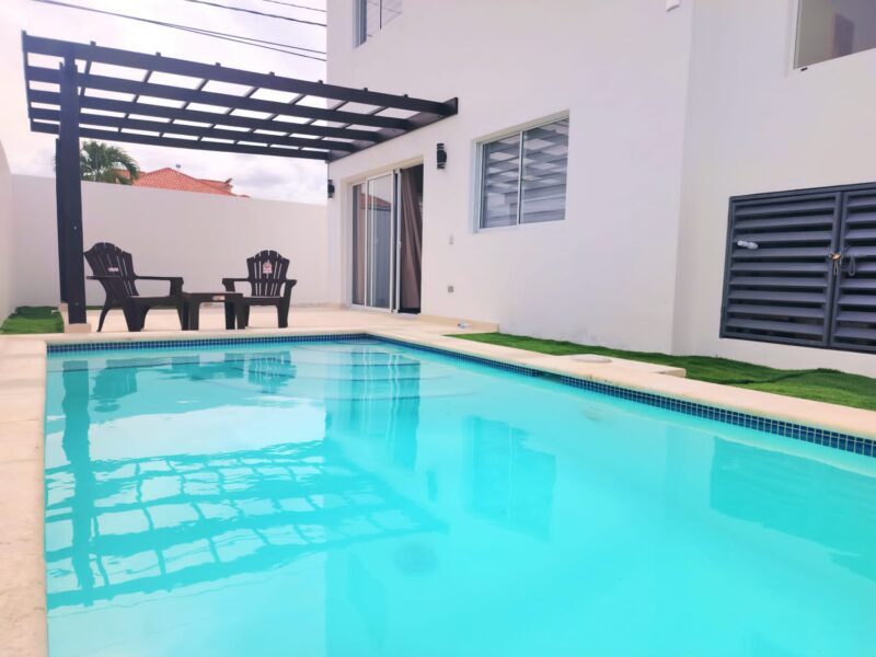 Villa amueblada en Residencial Bávaro Punta Cana